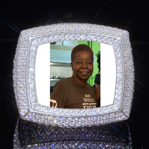 3D CUSTOM PICTURE ICED RING