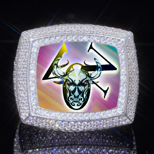 3D CUSTOM PICTURE ICED RING