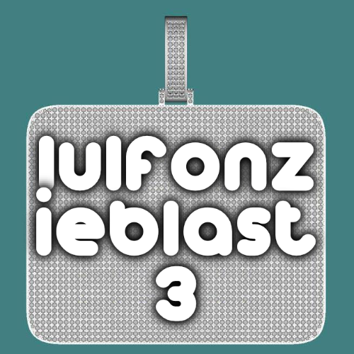 CUSTOM LETTER NECKLACE 3D BIG SQUARE
