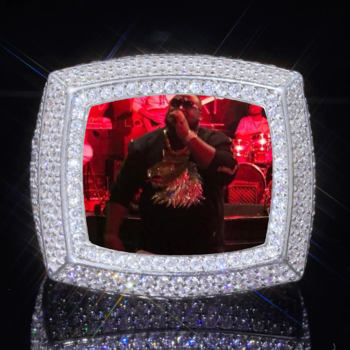 3D CUSTOM PICTURE ICED RING