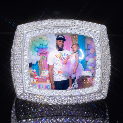 3D CUSTOM PICTURE ICED RING