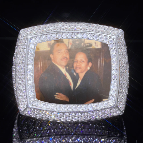 3D CUSTOM PICTURE ICED RING