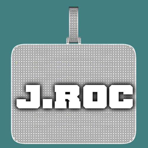 CUSTOM LETTER NECKLACE 3D BIG SQUARE