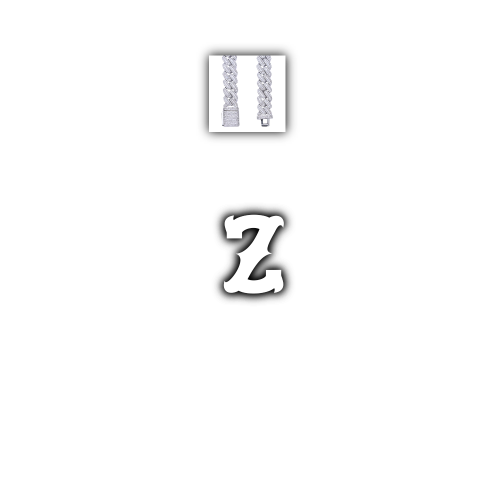 Custom Letters Freibeuter Font Necklace