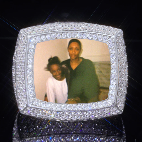 3D CUSTOM PICTURE ICED RING