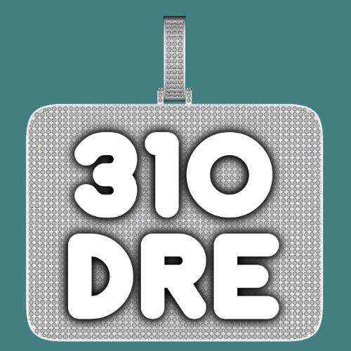 CUSTOM LETTER NECKLACE 3D BIG SQUARE