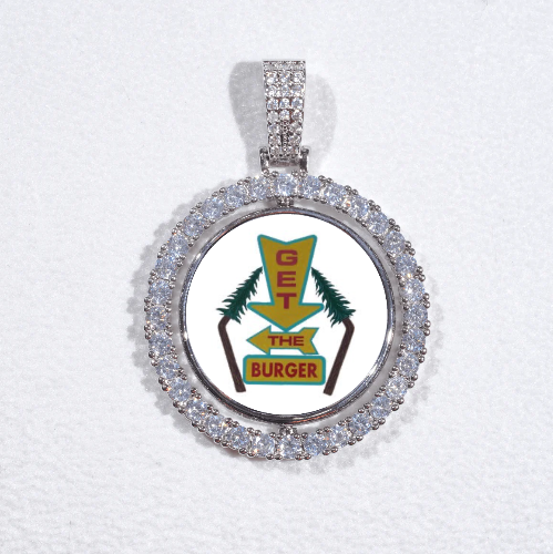 3D Spinning 2-Faced Custom Picture Pendant