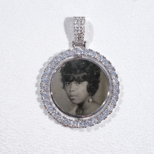 3D Spinning 2-Faced Custom Picture Pendant