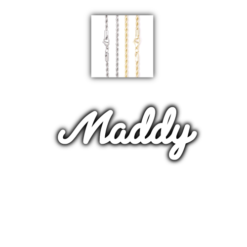Script Custom Letter Necklace