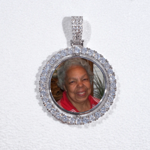 3D Spinning 2-Faced Custom Picture Pendant
