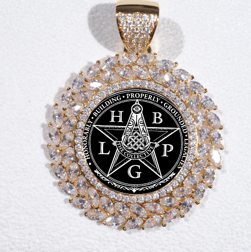 Large 3D Wheat Ear Custom Picture Pendant