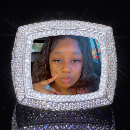 3D CUSTOM PICTURE ICED RING