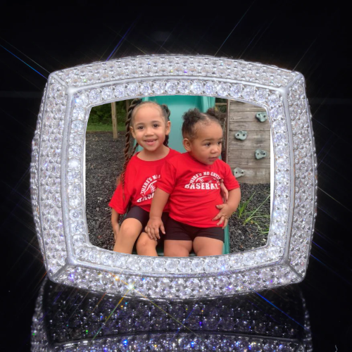 3D CUSTOM PICTURE ICED RING