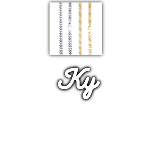 Script Custom Letter Necklace