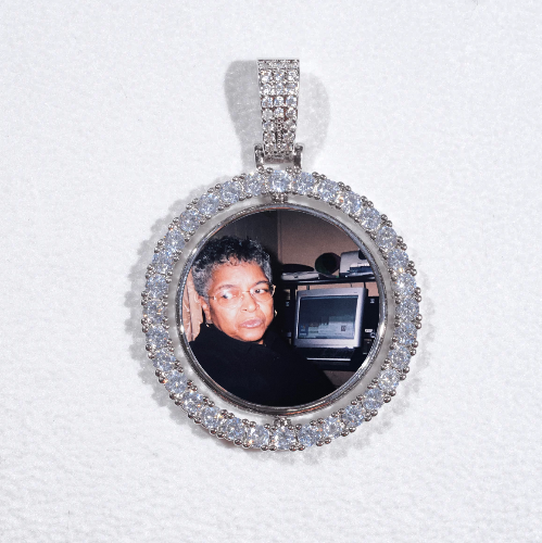 3D Spinning 2-Faced Custom Picture Pendant