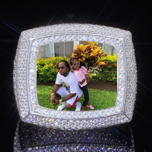 3D CUSTOM PICTURE ICED RING