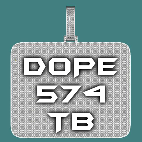 CUSTOM LETTER NECKLACE 3D BIG SQUARE