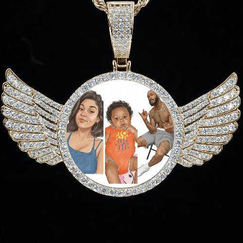 CUSTOM PICTURE PENDANT STYLE-4