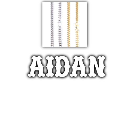 Custom Letters Freibeuter Font Necklace