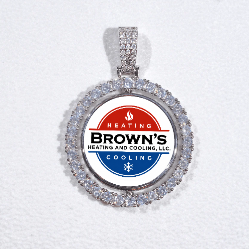 3D Spinning 2-Faced Custom Picture Pendant