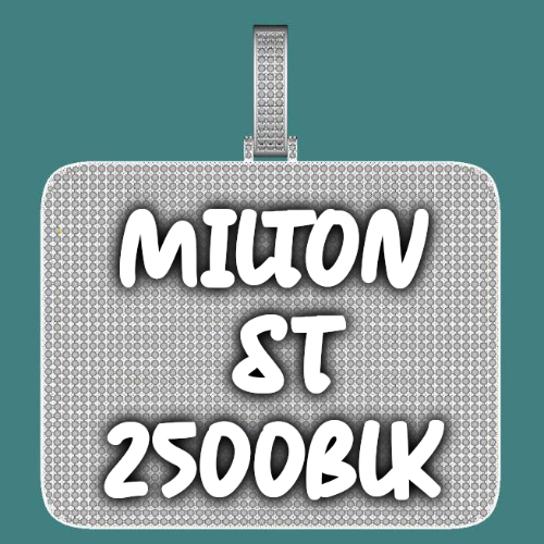 CUSTOM LETTER NECKLACE 3D BIG SQUARE