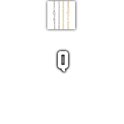 Custom Letters Baguette Two Layer Necklace