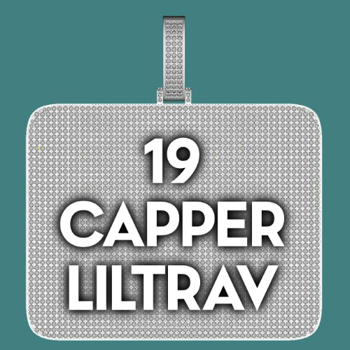 CUSTOM LETTER NECKLACE 3D BIG SQUARE