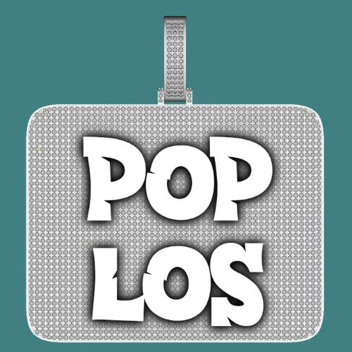 CUSTOM LETTER NECKLACE 3D BIG SQUARE