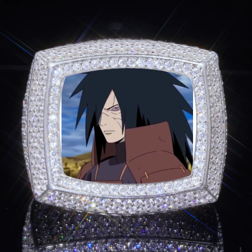 3D CUSTOM PICTURE ICED RING