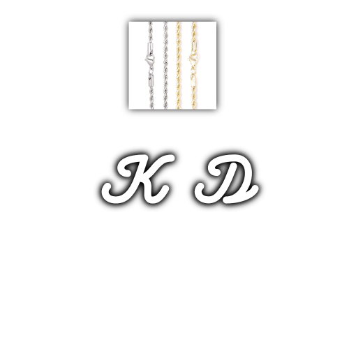 Script Custom Letter Necklace