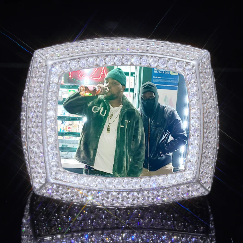 3D CUSTOM PICTURE ICED RING