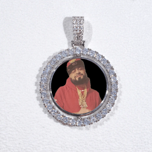 3D Spinning 2-Faced Custom Picture Pendant