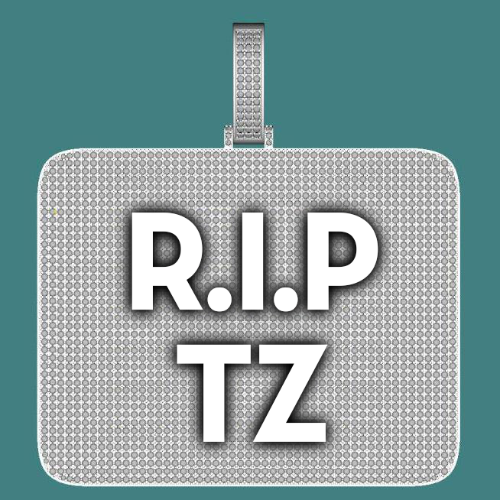CUSTOM LETTER NECKLACE 3D BIG SQUARE
