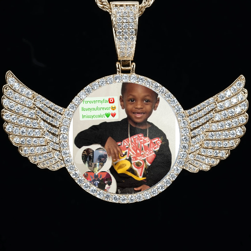 CUSTOM PICTURE PENDANT STYLE-4