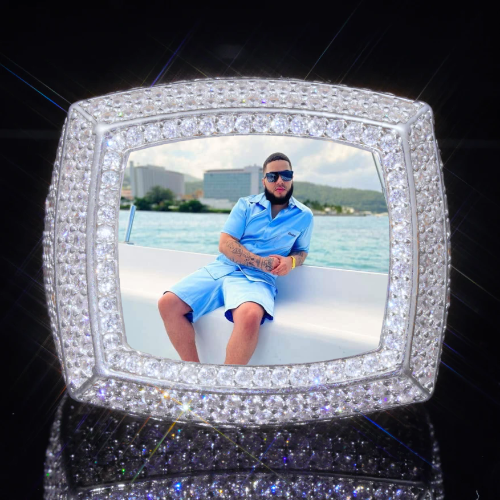 3D CUSTOM PICTURE ICED RING