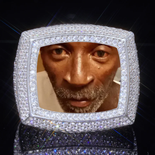 3D CUSTOM PICTURE ICED RING