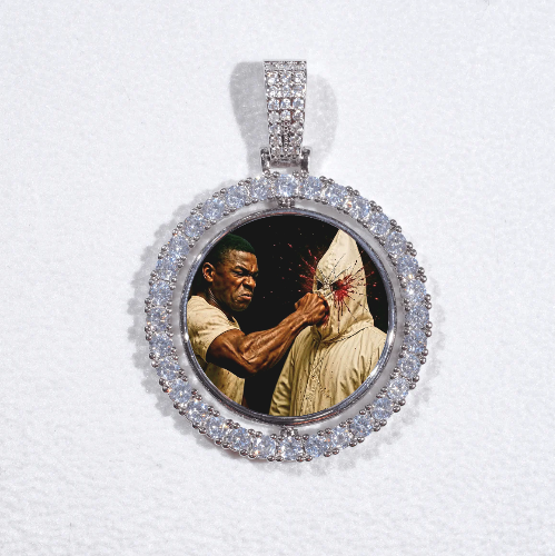 3D Spinning 2-Faced Custom Picture Pendant