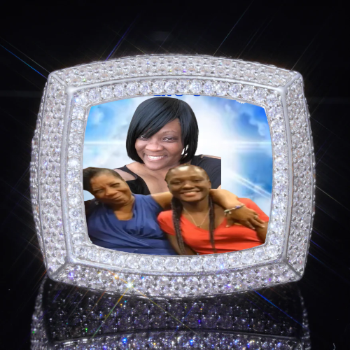 3D CUSTOM PICTURE ICED RING