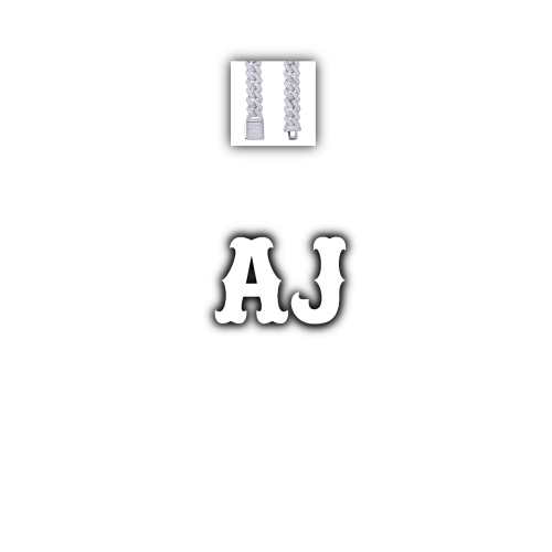 Custom Letters Freibeuter Font Necklace