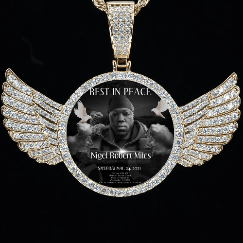CUSTOM PICTURE PENDANT STYLE-4
