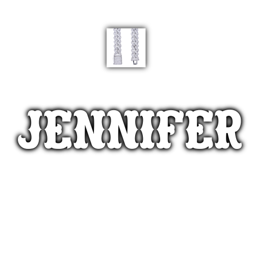 Custom Letters Freibeuter Font Necklace