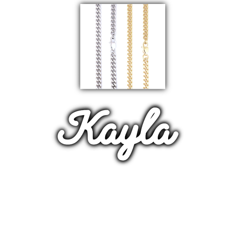 Script Custom Letter Necklace