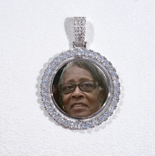 3D Spinning 2-Faced Custom Picture Pendant