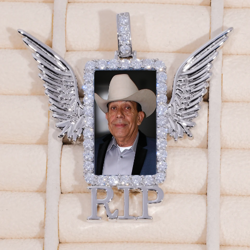 RIP WING 3D CUSTOM PICTURE PENDANT