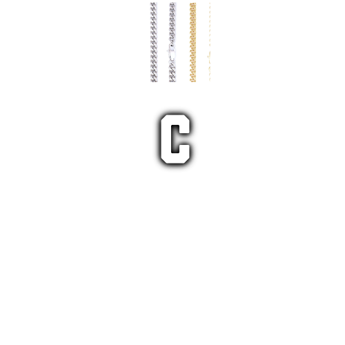 Custom Letters Baguette Two Layer Necklace