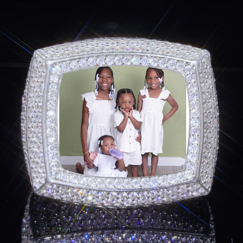 3D CUSTOM PICTURE ICED RING