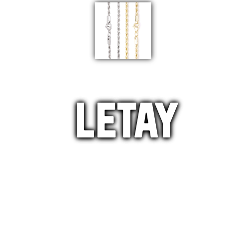 Custom Letters Baguette Two Layer Necklace