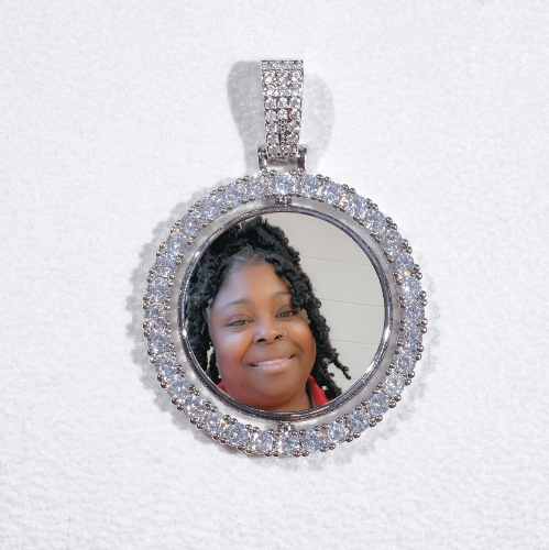 3D Spinning 2-Faced Custom Picture Pendant