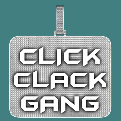 CUSTOM LETTER NECKLACE 3D BIG SQUARE