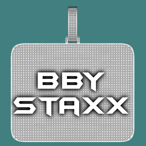 CUSTOM LETTER NECKLACE 3D BIG SQUARE